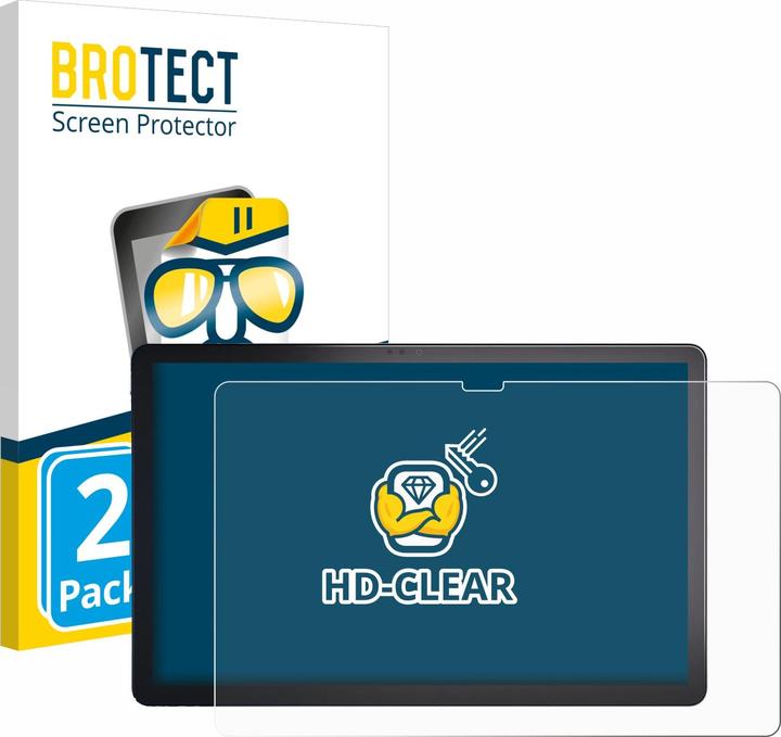 Produktbild BROTECT Schutzfolie Displayschutz Klar (2 Stück, Tab P11 Plus)