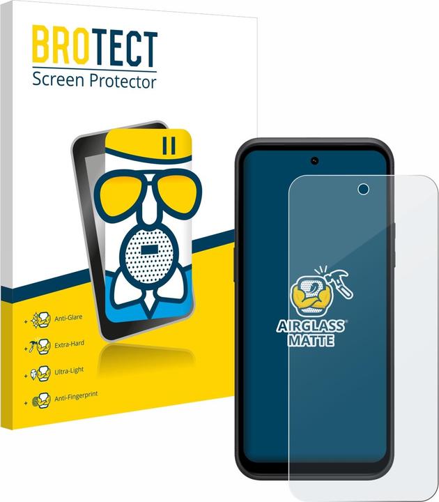 Actual product image BROTECT AirGlass Matt bulletproof glass film (1 Piece, Nokia XR21)