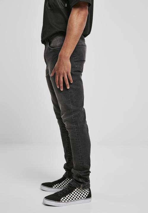 Actual product image Urban Classics Slim Fit Zip Jeans (W31/L32)