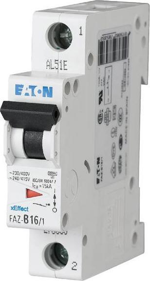 Produktbild Eaton MOE FAZ-Z10/1 LS-Schalter 10A 1p Z-Char