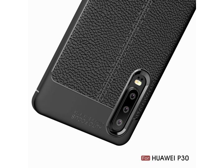 Immagine prodotto Screenguard Huawei P30 Sleeve Design in pelle TPU Cover (Huawei P30)