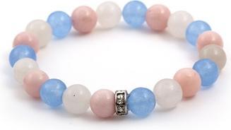 Image du produit Beneto Bracelet de perles de jade et de jade MINK08 / 17 (L)