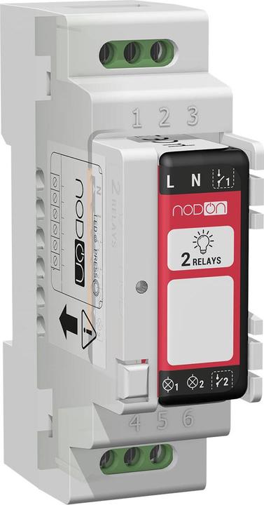 Produktbild NodOn NOD DRB-1-1-00 - DIN-Schienen-Box für Zigbee- oder EnOcean-Relaisschalter (5 Stück)