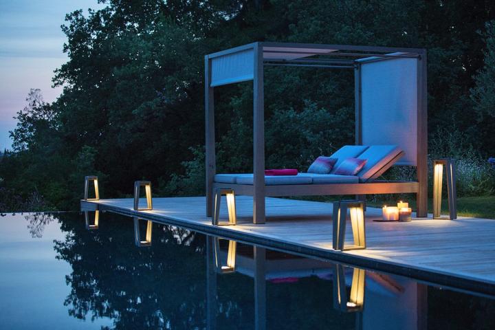 Produktbild Les Jardins Skaal Solarlaterne Duratek Small Modell 500 lumens (500 lm)