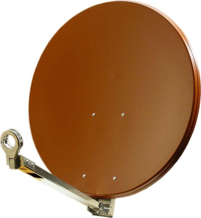 Actual product image Televes Aluminum reflector 67x71cm brick red S660-Z (Flat antenna, 37 dB, DVB-S / -S2)