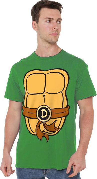 Actual product image Teenage Mutant NT Mens Donatello Chest T-Shirt (S)