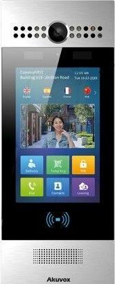 Actual product image Akuvox Video-TFE R29C-L Main Body, LTE, facial recognition, Android, silver