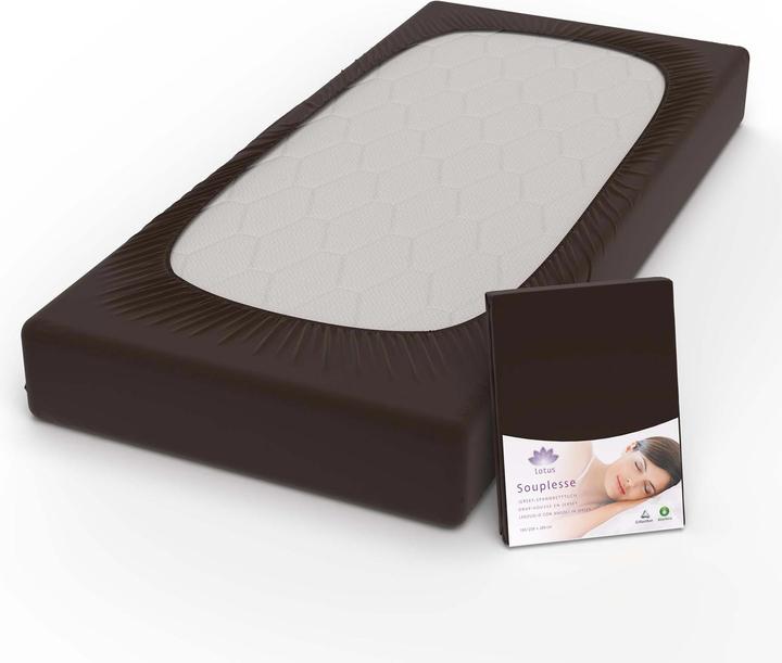 Produktbild Lotus Bettwaren Jersey Fixleintuch Souplesse (90 x 200 cm)