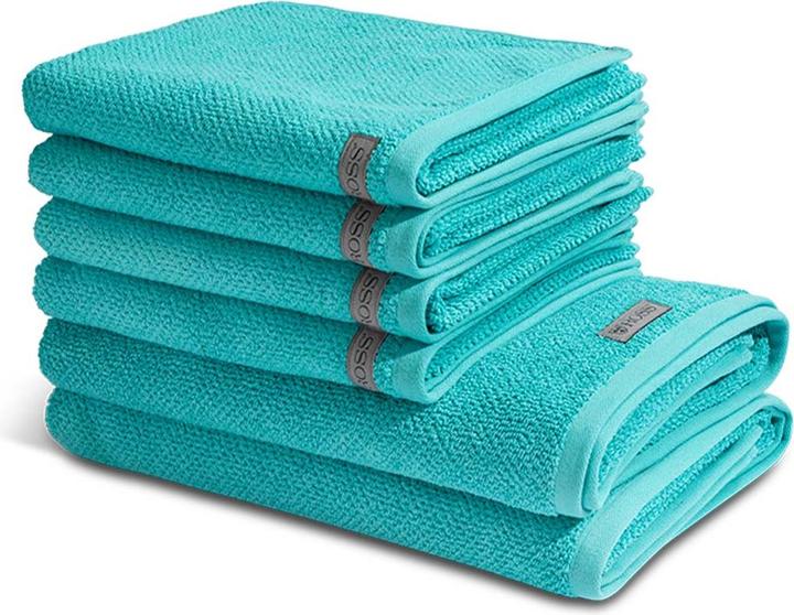 Produktbild Ross Selection - Organic Cotton 4 X Handtuch 2 X Duschtuch - Handtuch-Set (70 x 140 cm, 50 x 100 cm)