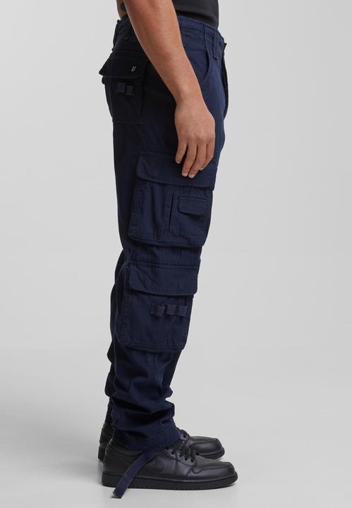 Actual product image Brandit Pure slim fit outdoor trousers size M colour navy (M)