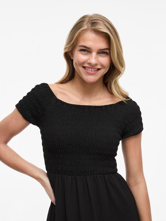 Immagine prodotto Vila VIRITA Midi Gesmoktes Kleid (38)