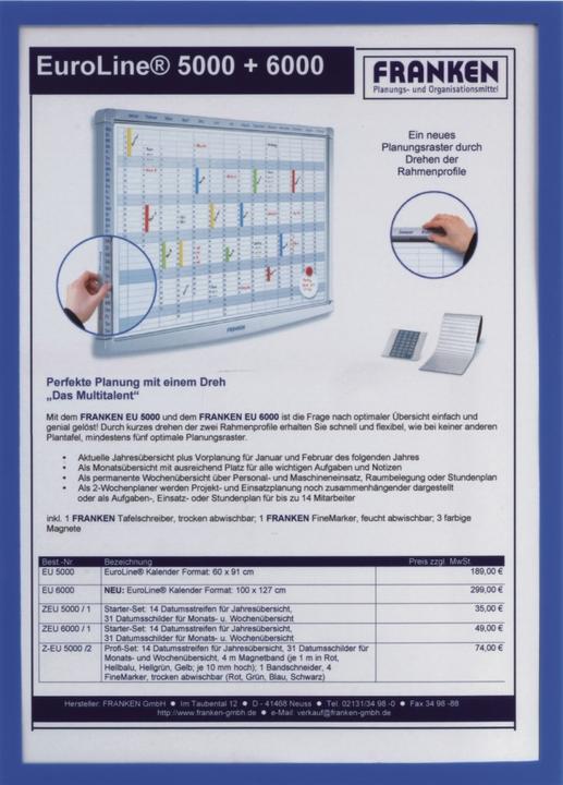 Produktbild Franken Dokumentenhalter X-tra!Line selbstklebend