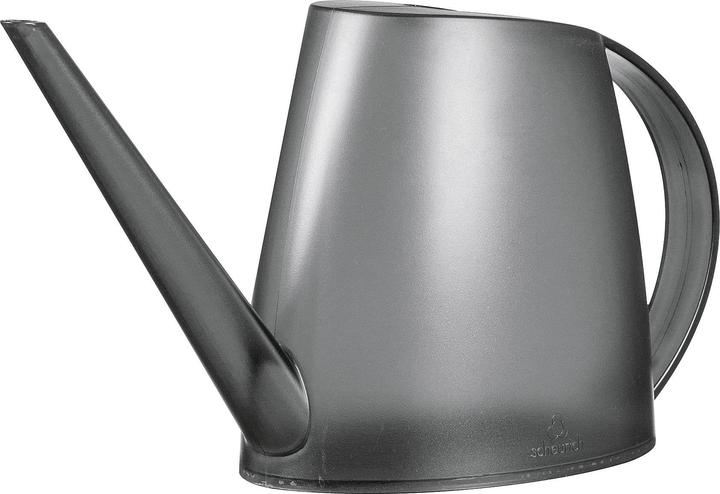 Actual product image Scheurich Lilly 16, plastic watering can/jug Colour: Clear Platinum, 31.06 cm wide, 7.706 cm thick (1.50 l)