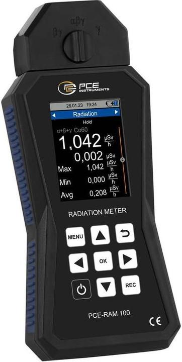 Produktbild PCE Instruments PCE-RAM 100 Geigerzähler Strahlung: Gamma, Alpha, Beta akustisch