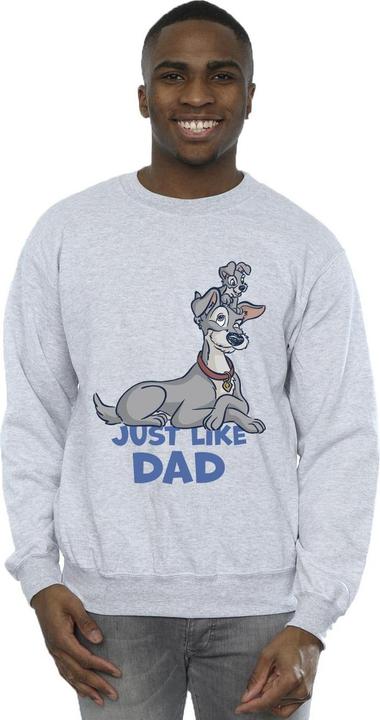 Produktbild Disney Lady And The Tramp Just Like Dad Sweatshirt (XXL)