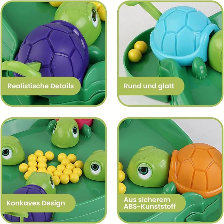 Immagine prodotto Hermex Hungry Turtles gioco per bambini Hungry Turtles giocattolo Gioco da tavolo
