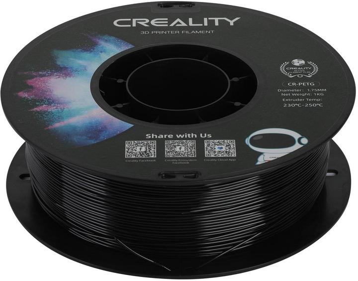 Creality Filament (PETG, 1.75 mm, 1000 g, Black)