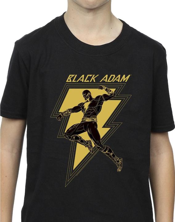 Image du produit - T-shirt BLACK ADAM GOLDEN BOLT CHEST - Garçon (140, 146)