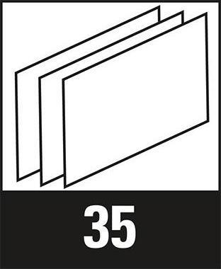 Actual product image Han Hanging file basket X-Cross (A4)