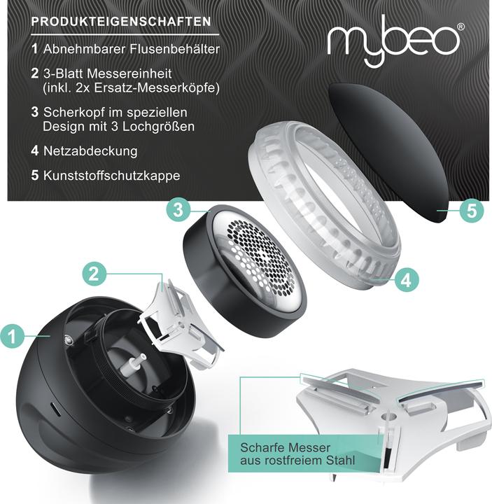 Image du produit Mybeo Élimination électrique des peluches