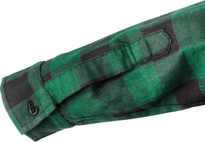 Actual product image Neo Flannel shirt, green, size S (S)