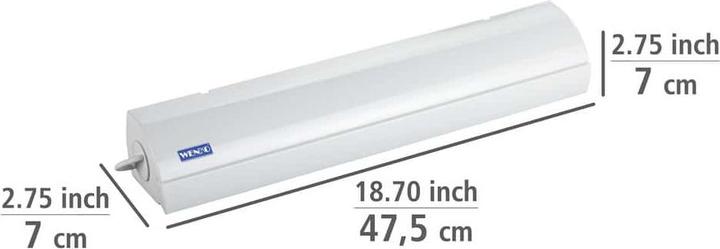 Actual product image Wenko Wall-mounted clotheslines (4.20 m)