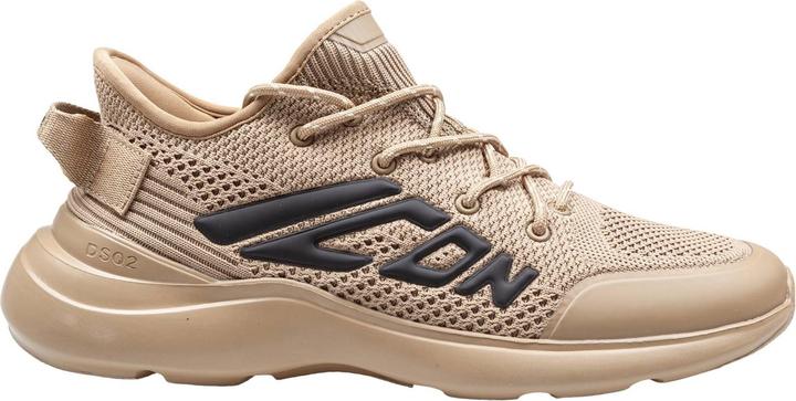 Produktbild Dsquared2 fly stretch knit sneakers khaki color (41)