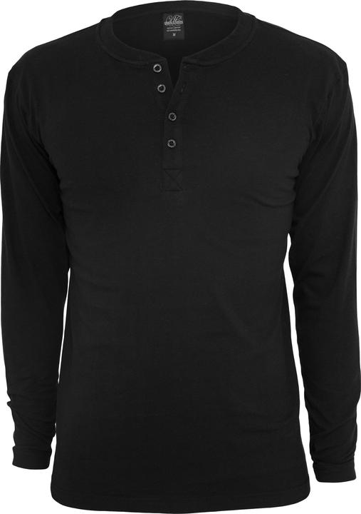 Urban Classics Basic Henley L/S Tee