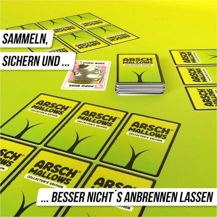 Energie-Label Denkriesen ARSCHMALLOWS® - Collector's Edition – "Weniger frisst mehr." - Wasserfest