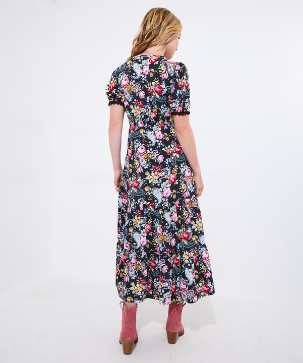Image du produit Joe Browns Lace Trim Floral Maxi Dress (42)