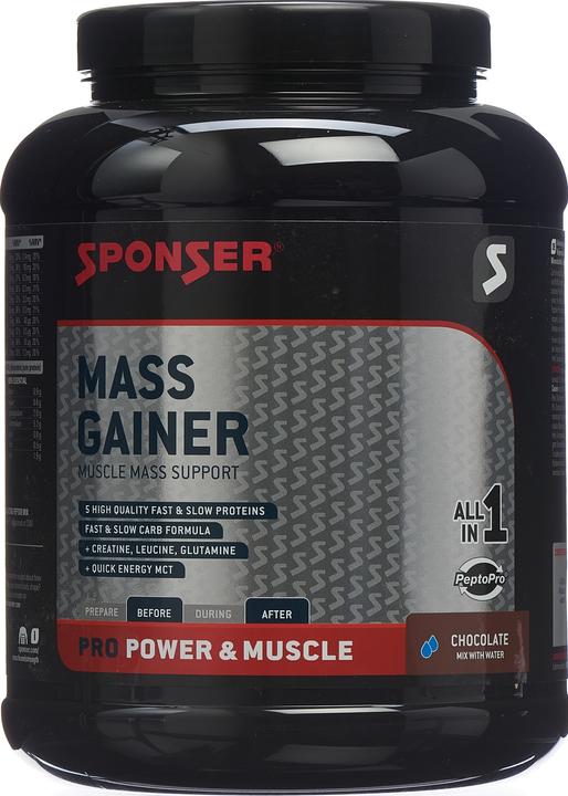 Image du produit Sponser Pro Mass Gainer (Chocolat, 1 pcs, 1200 g)