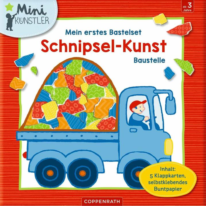Actual product image Mein erstes Bastelset - Schnipsel-Kunst (German, Hartmut Bieber, 2023)