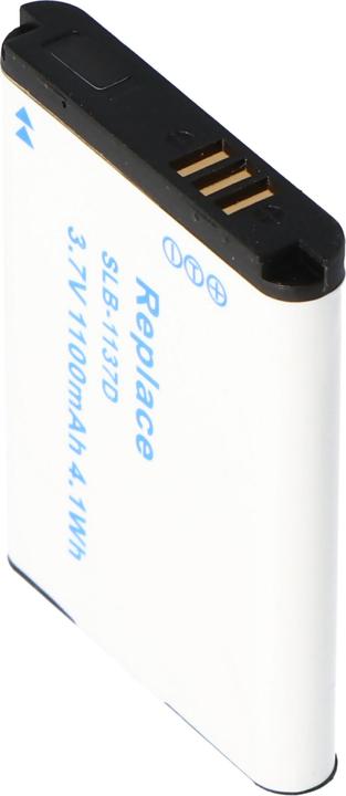 Actual product image Samsung Battery SLB-1137D, NV 100HD, NV 24HD (Rechargeable battery)