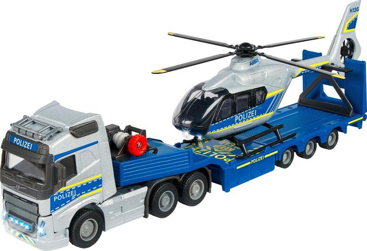 Actual product image Simba FH-16 Police Truck + Helicopter