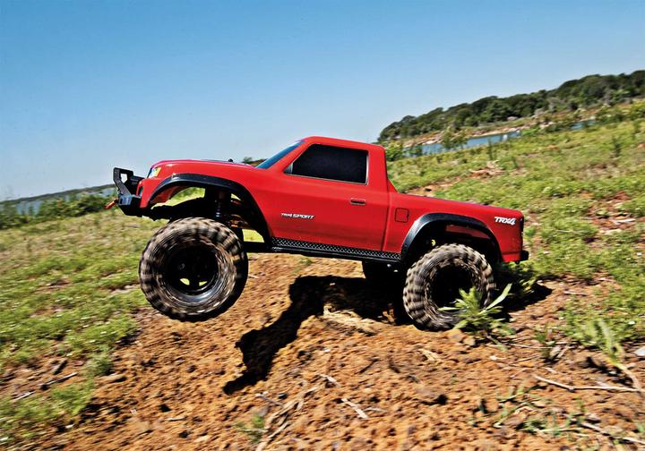 Produktbild Traxxas Trx-4 Sport 4x4 Rot 1/10 Scale-Crawler Rtr Brushed, Clipless, Ohne Akku Und Ladegerät (RTR Ready-to-Run)