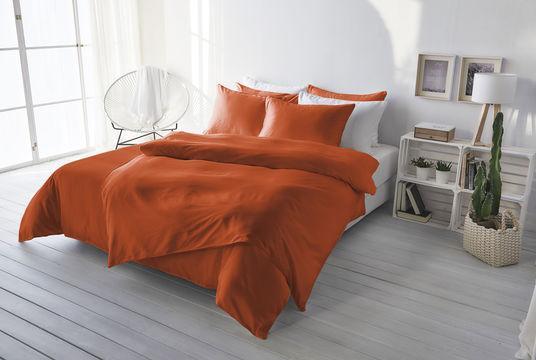 Image du produit Living Home Uni Satin (Set de linge de lit, 240 x 240 cm, 65 x 100 cm)