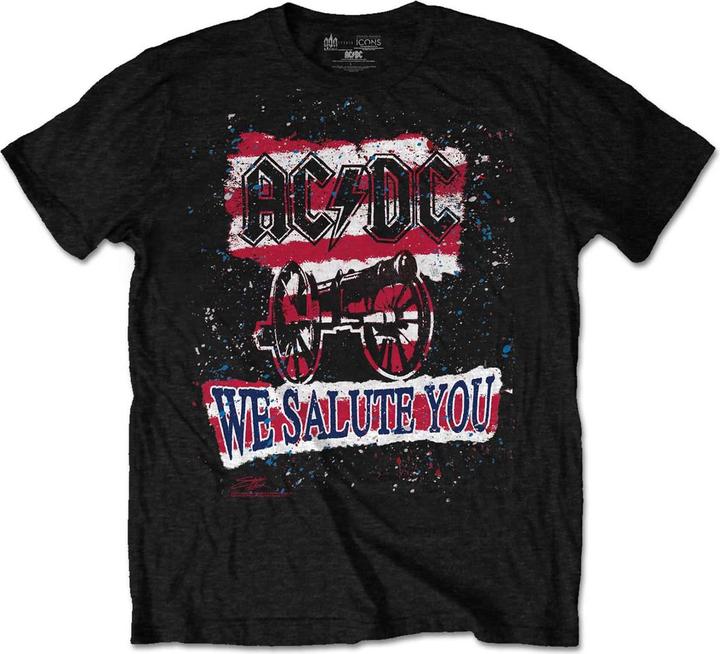 AC/DC We Salute You Stripe Mens