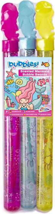 Grafix Bubble Blower Mermaid, 3 pièces