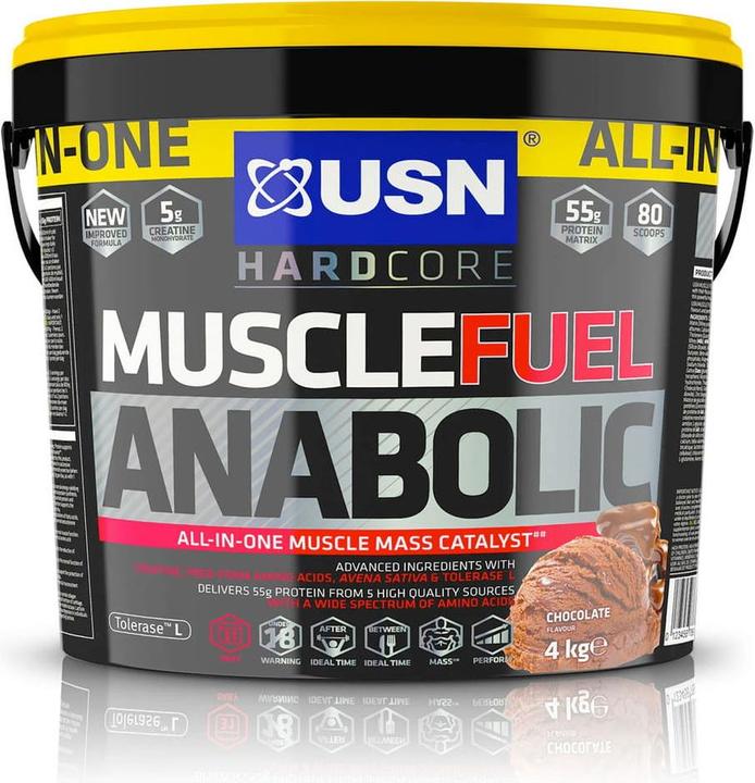 Actual product image USN Muscle Fuel Anabolic (Chocolate, 1 pcs., 4000 g)