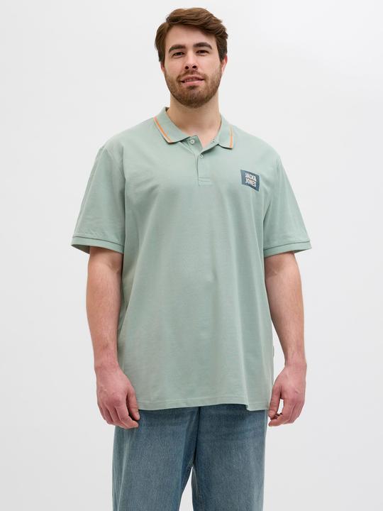 Actual product image Jack & Jones Plus Size Gedruckt Poloshirt Poloshirt (4XL)