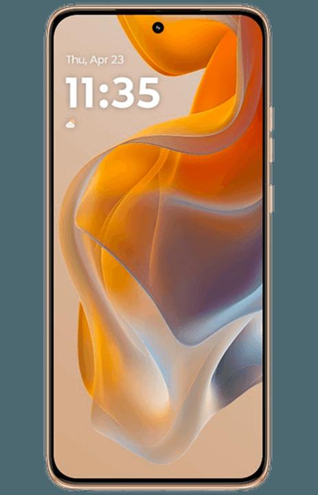 Actual product image Moto edge 50 neo Dual SIM 256/8GB 5G Pantone Latte (256 GB, PANTONE Latte, 6.36", Dual SIM, 50 Mpx, 5G)