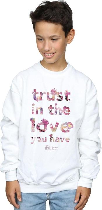 Produktbild Disney Maleficent Mistress Of Evil Trust In The Love Sweatshirt Jungen (152, 158)