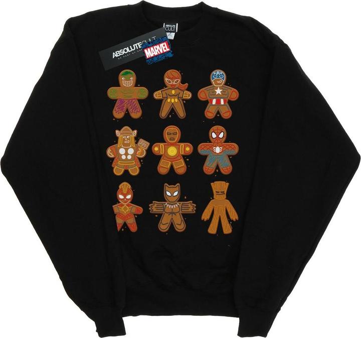 Produktbild Avengers Christmas Gingerbread Sweatshirt (L)