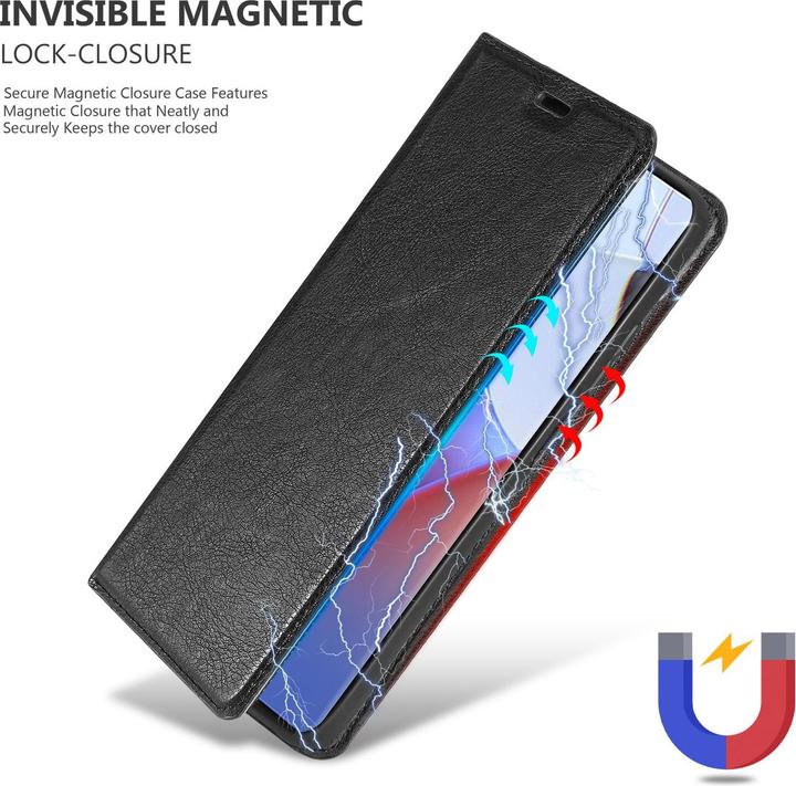Actual product image Cadorabo Case Book Invisible Magnet (Motorola Moto X30 Pro, Motorola Edge 30 Ultra)