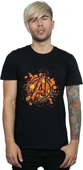 Immagine prodotto Maglietta Avengers Assemble Halloween Spider Logo Uomo (XL)