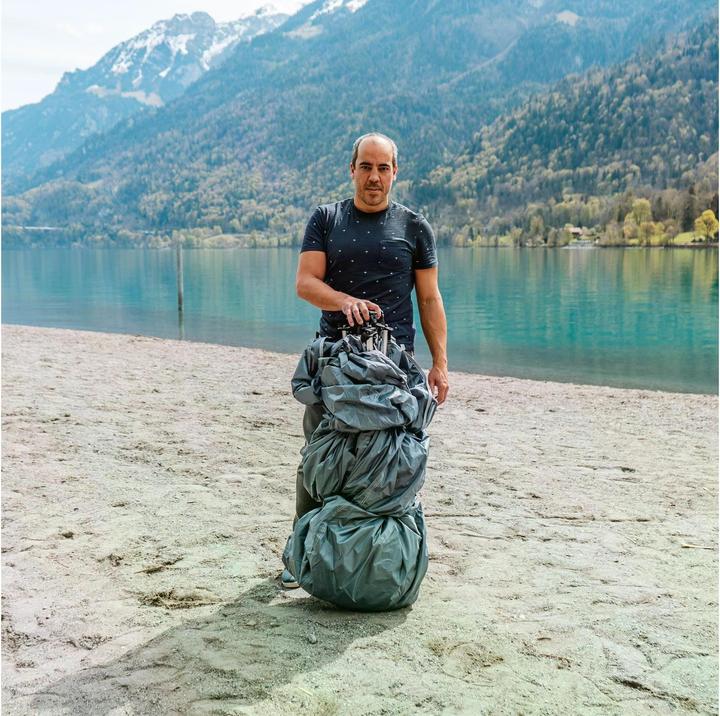 Immagine prodotto Trekony Tenda pop-up in alluminio, antracite, numero di persone: 3 (10.60 kg, 3 persone)
