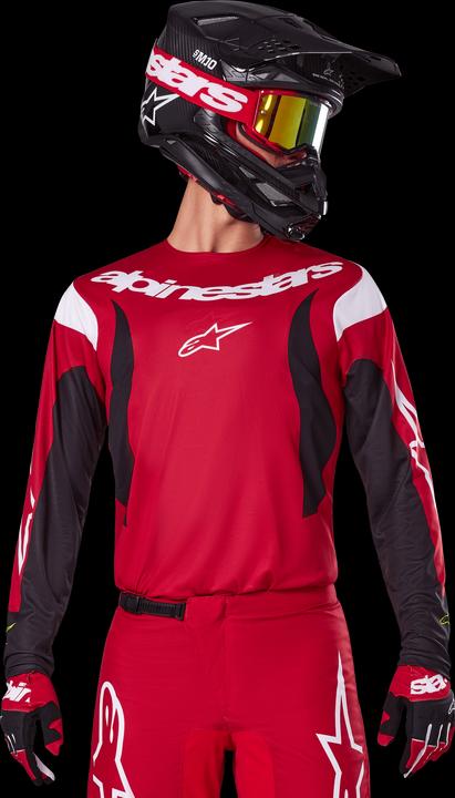 Actual product image Alpinestars Jersey 25 Fluid Haul Red (XL)