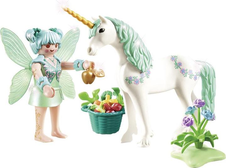 Actual product image Playmobil Unicorn with Feeding Fairy (70655)
