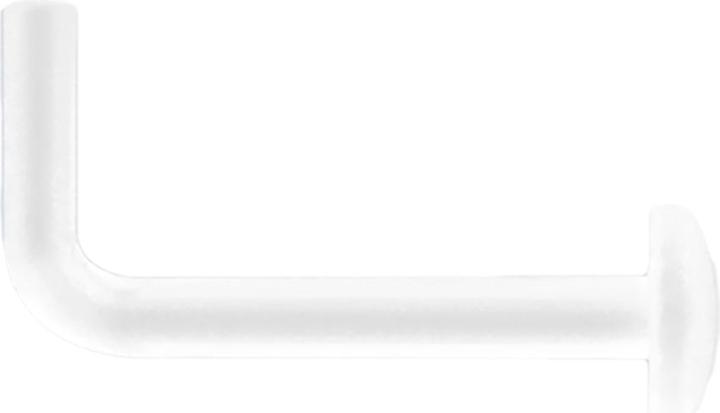 Star Piercing Nasenstecker gewinkelt transparent mit Scheibe retainer (Bioflex, ohne Messing)