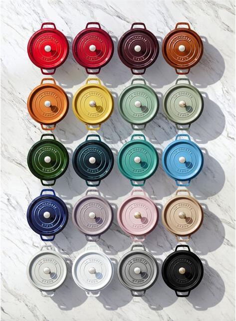 Actual product image Staub Cocotte (24 cm, Casserole + Stewpot, Cast iron)